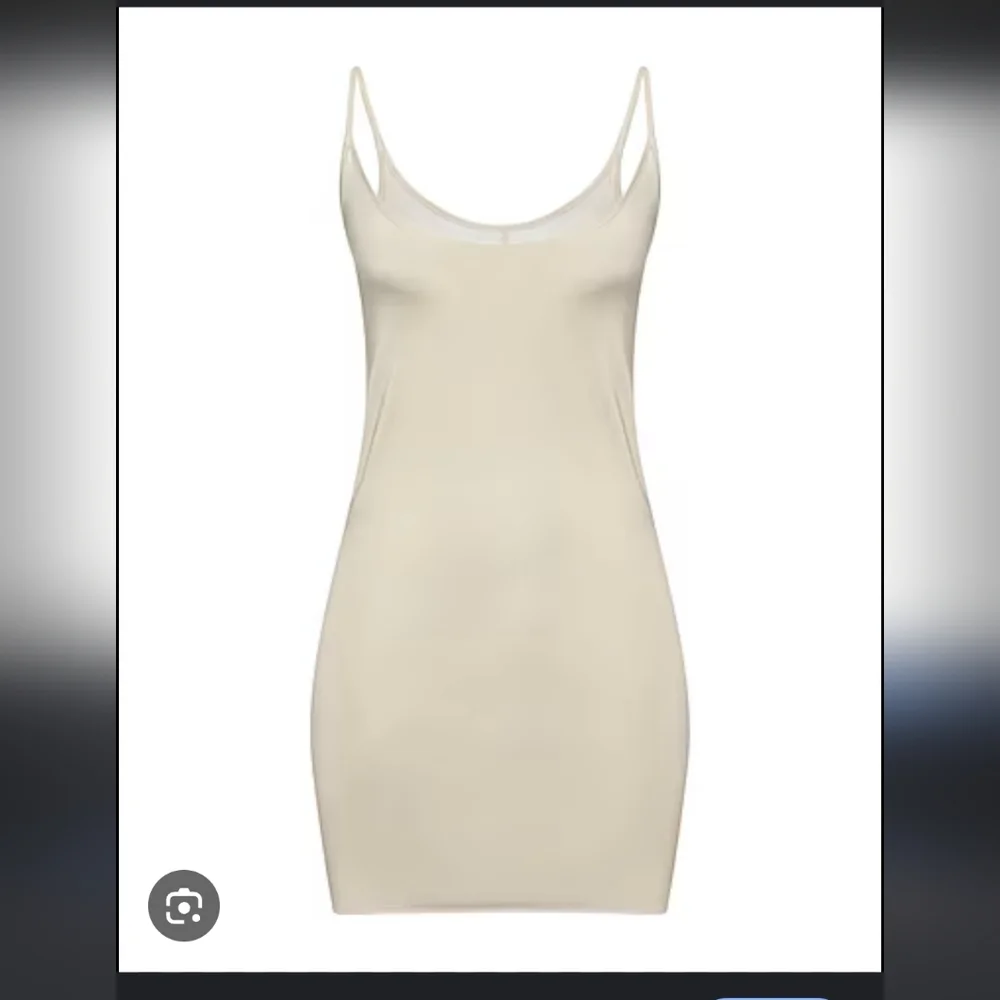 Rick Owens Off-White Viscose Mini Dress - Picture 2 of 7